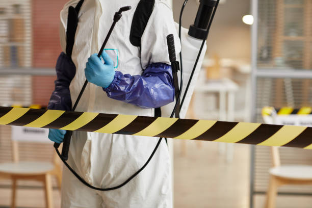 Professional Biohazard Cleanup technician working in Boswell, IN